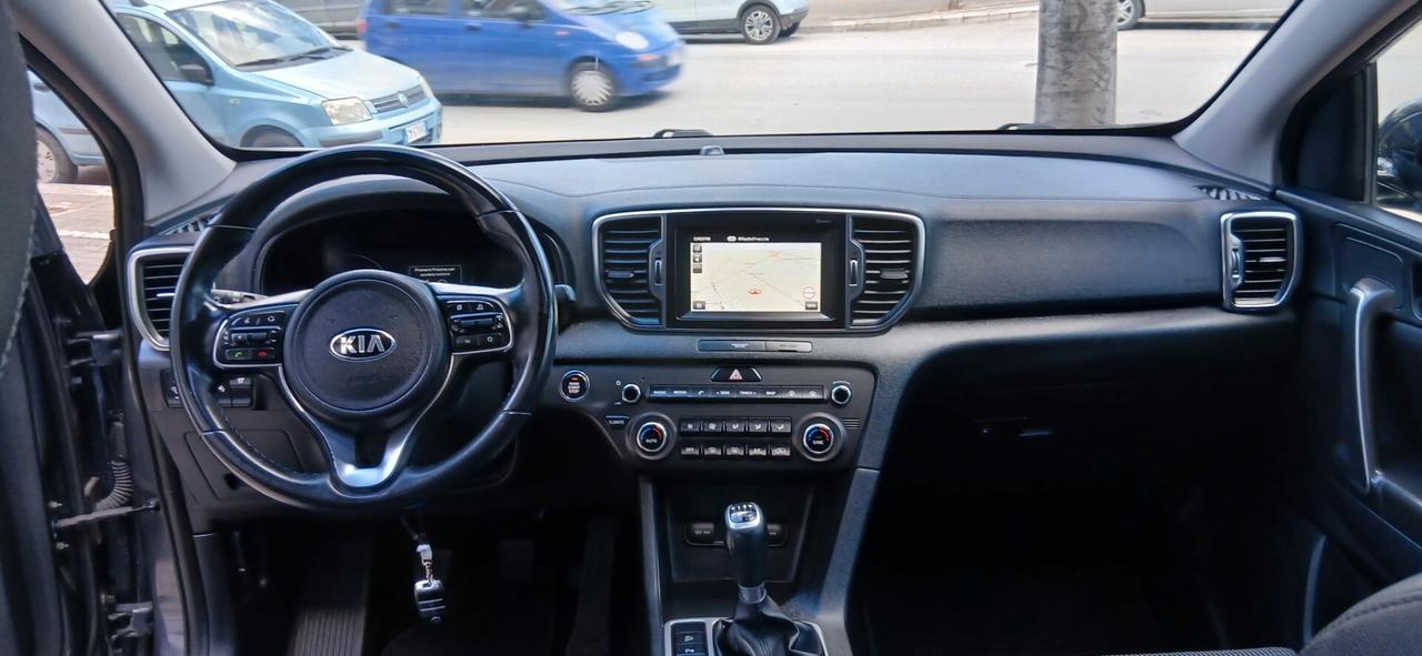 KIA SPORTAGE 1.7 CRDI 2WD GT LINE TETTO PELLE XSENO NAVI