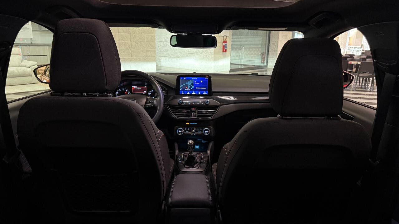 Ford Focus 1.0 EcoBoost Hybrid 125 CV ST-Line 2021 TETTO