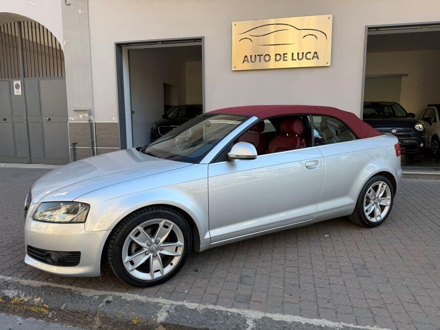 Audi a3 cabrio 2.0 tdi 140cv ambition certificata