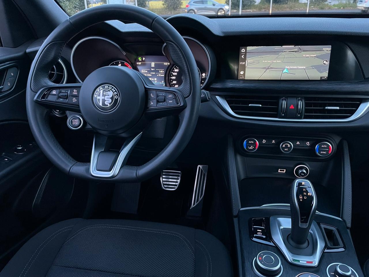 Alfa Romeo Stelvio 2.2 TD 190 CV BUSINESS Q4 CAMERA CARPLAY BLIND 2 PDC TUTTA TAGLIANDATA