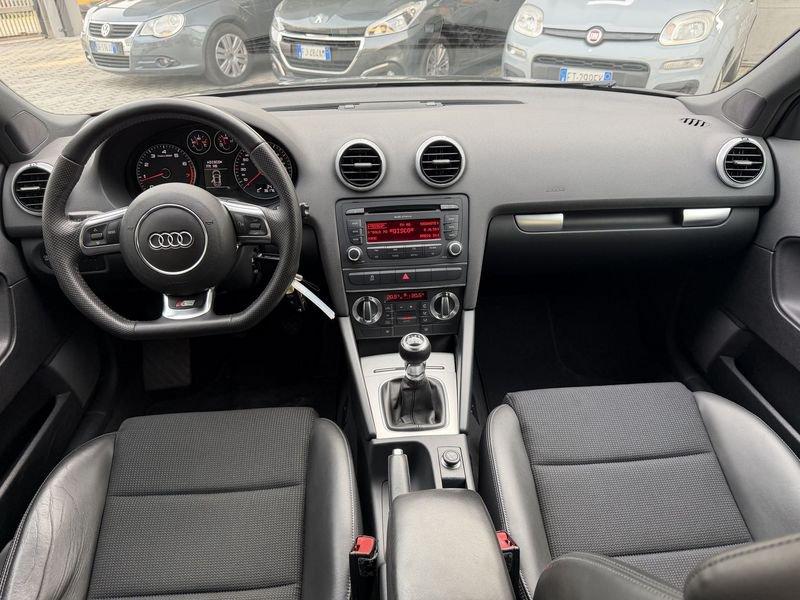 Audi A3 Sportback 1.8 tfsi S-LINE INTERIORI ED EXTERIOR KM REALI !!