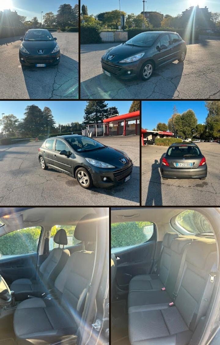 Peugeot 207 1.4 VTi 128000km unico proprietario 5porte