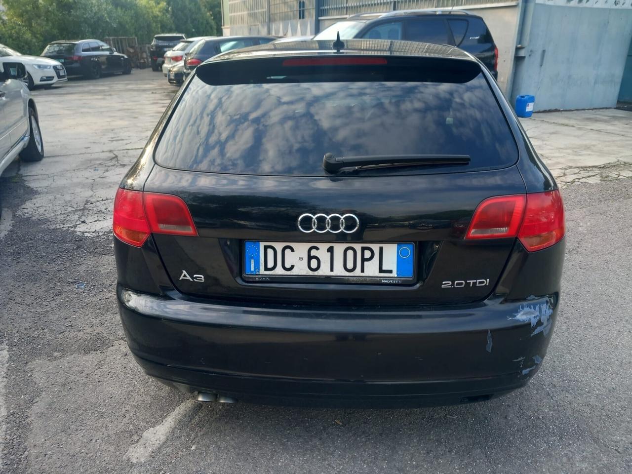 Audi A3 SPB 2.0 TDI 170 CV F.AP. S tronic Ambiente