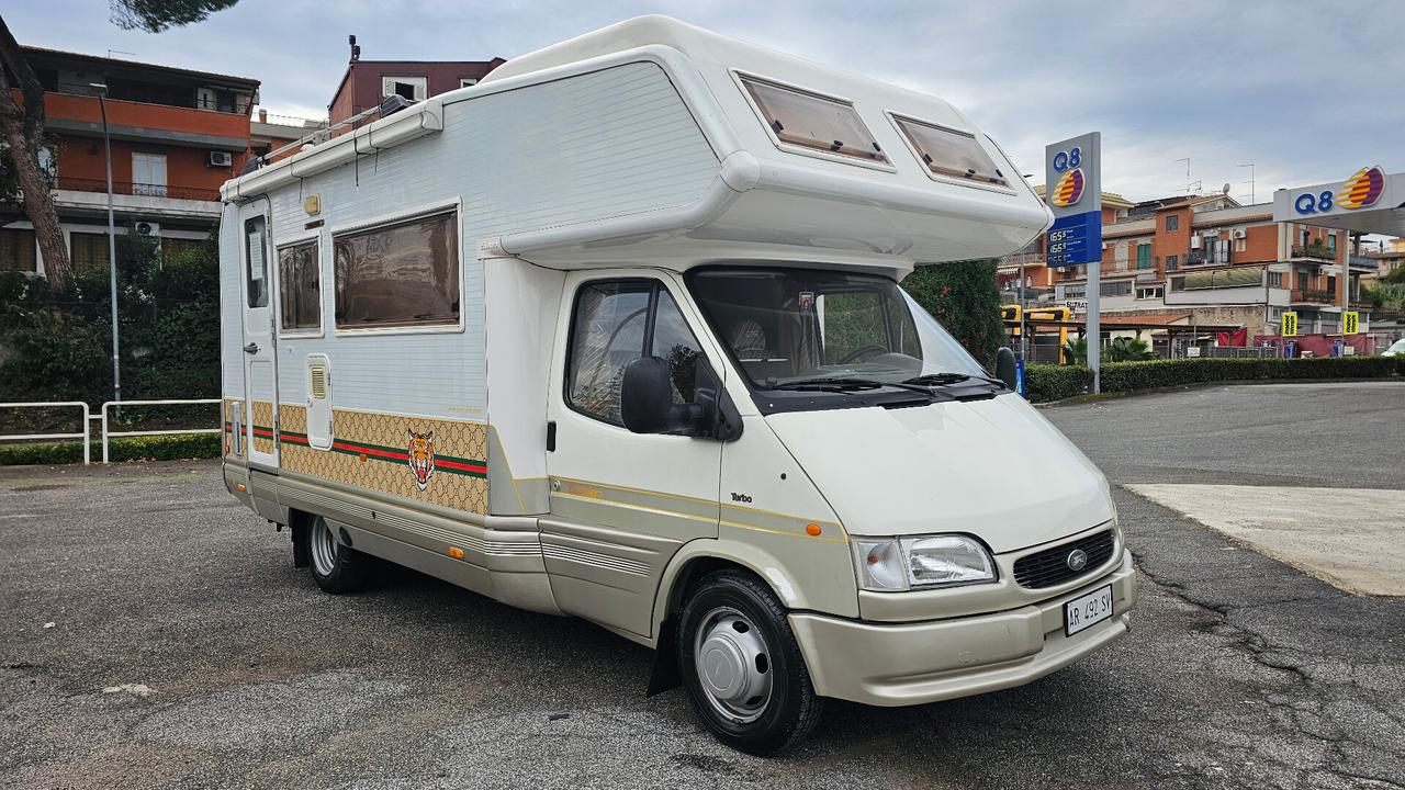 Laika ECOVIP 4 FORD 2.5 TD 100CV CLIMA DOPPIO SERB PORTABIC