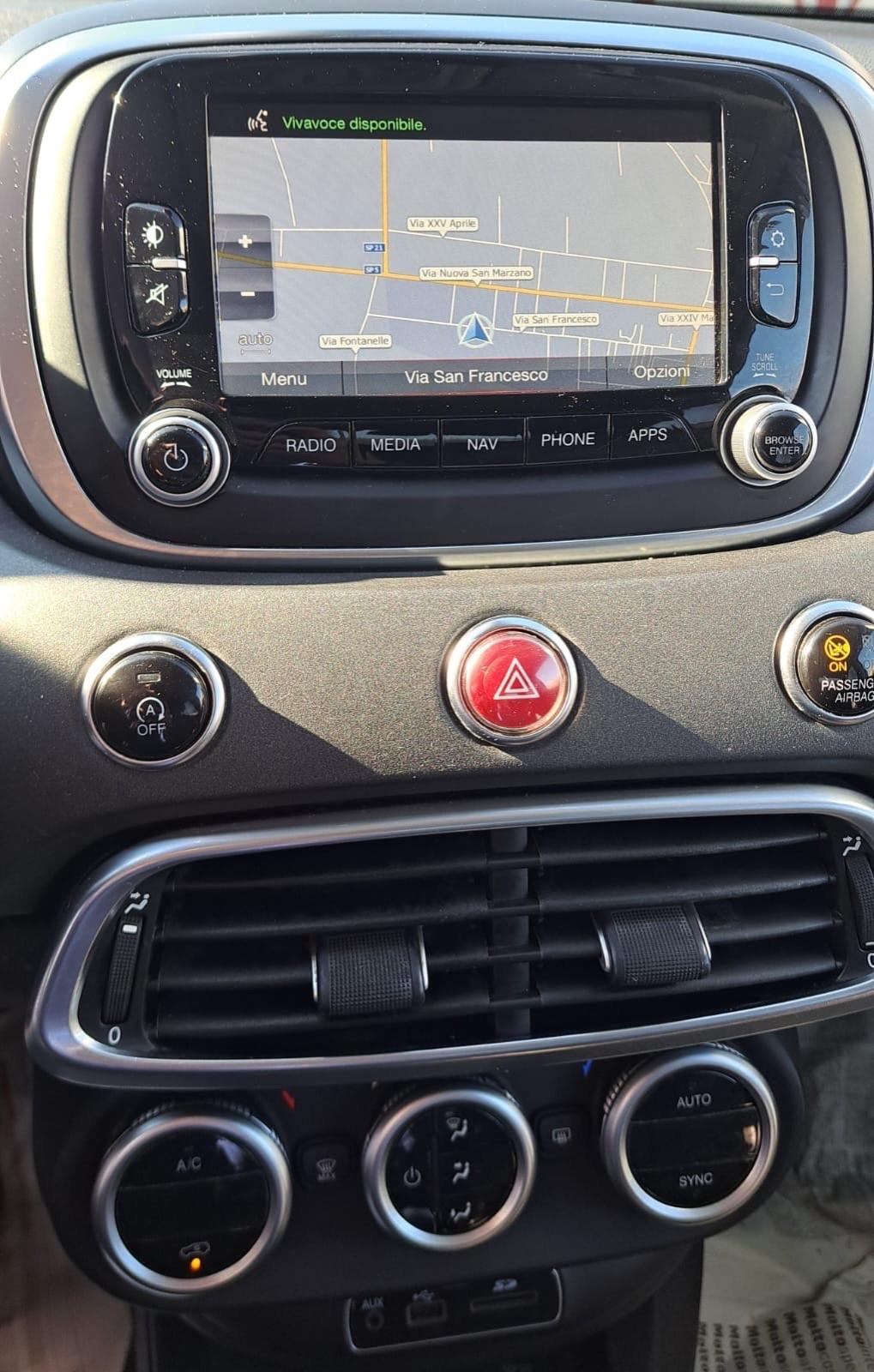 Fiat 500X 2.0 MultiJet 140 CV AT9 4x4 Cross