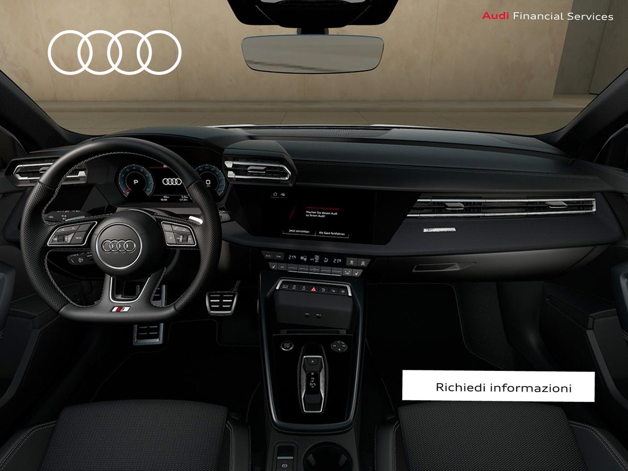 Audi A3 sportback 1.5 tfsi mhev s line edition 150cv s-tronic