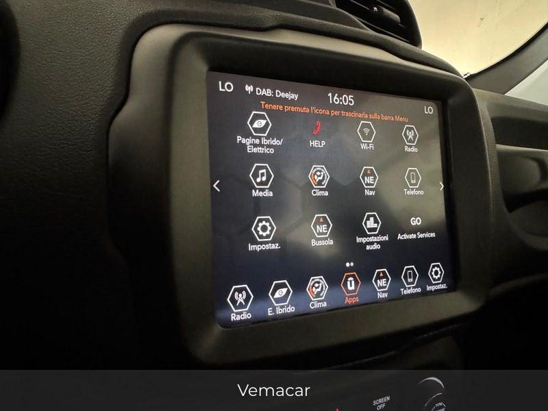 Jeep Renegade 4xe 1.3 T4 PHEV 190cv B. Plus 4xe SOLO 34M. KM-NAVI 8.4-FULL OPT