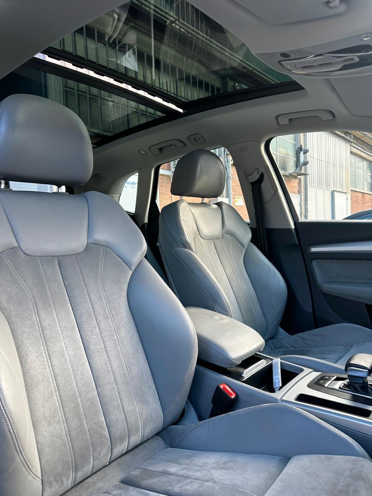 Audi Q5 40 TDI quattro S tronic line plus TETTO APRIBILE INTERNO PELLE MISTO ALCANTARA