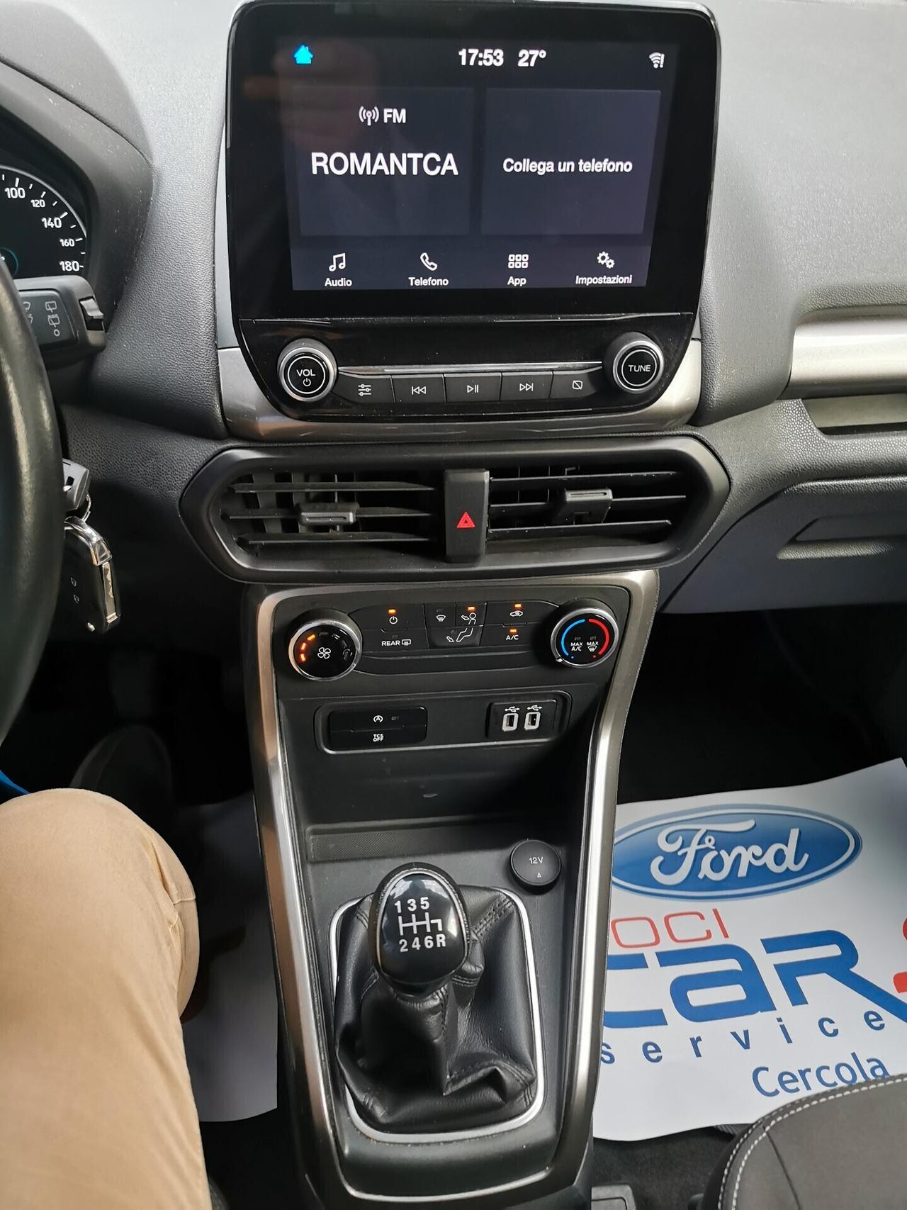 Ford EcoSport 1.5 Ecoblue 95cv Start&Stop Connect