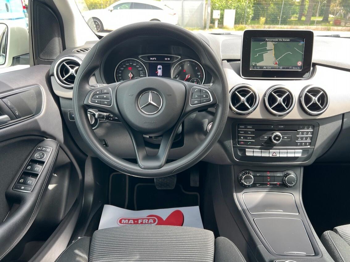 Mercedes-Benz B 180 1.5 d 110 cv executive auto Navi unico proprietario