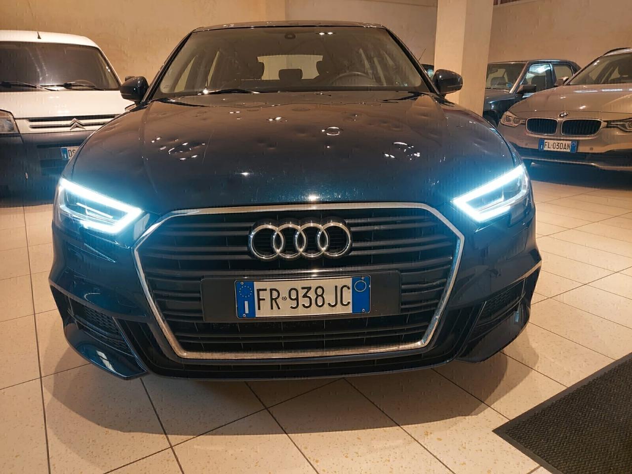 Audi A3 SPB 2.0 TDI S-Line 2018 km97000 GRANDINATA *PIENO OMAGGIO*