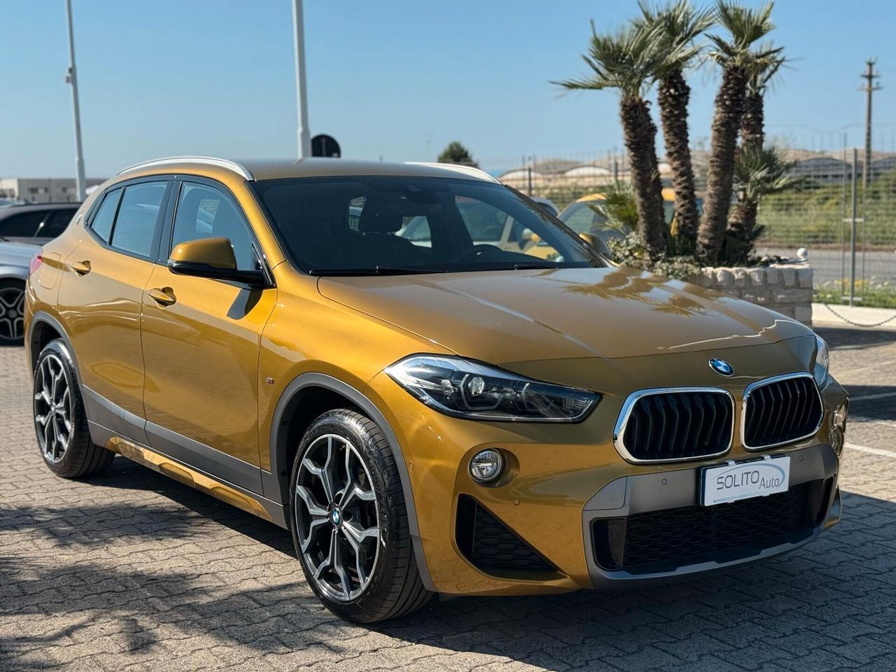 BMW X2 116d Msport Gold Metallizzato