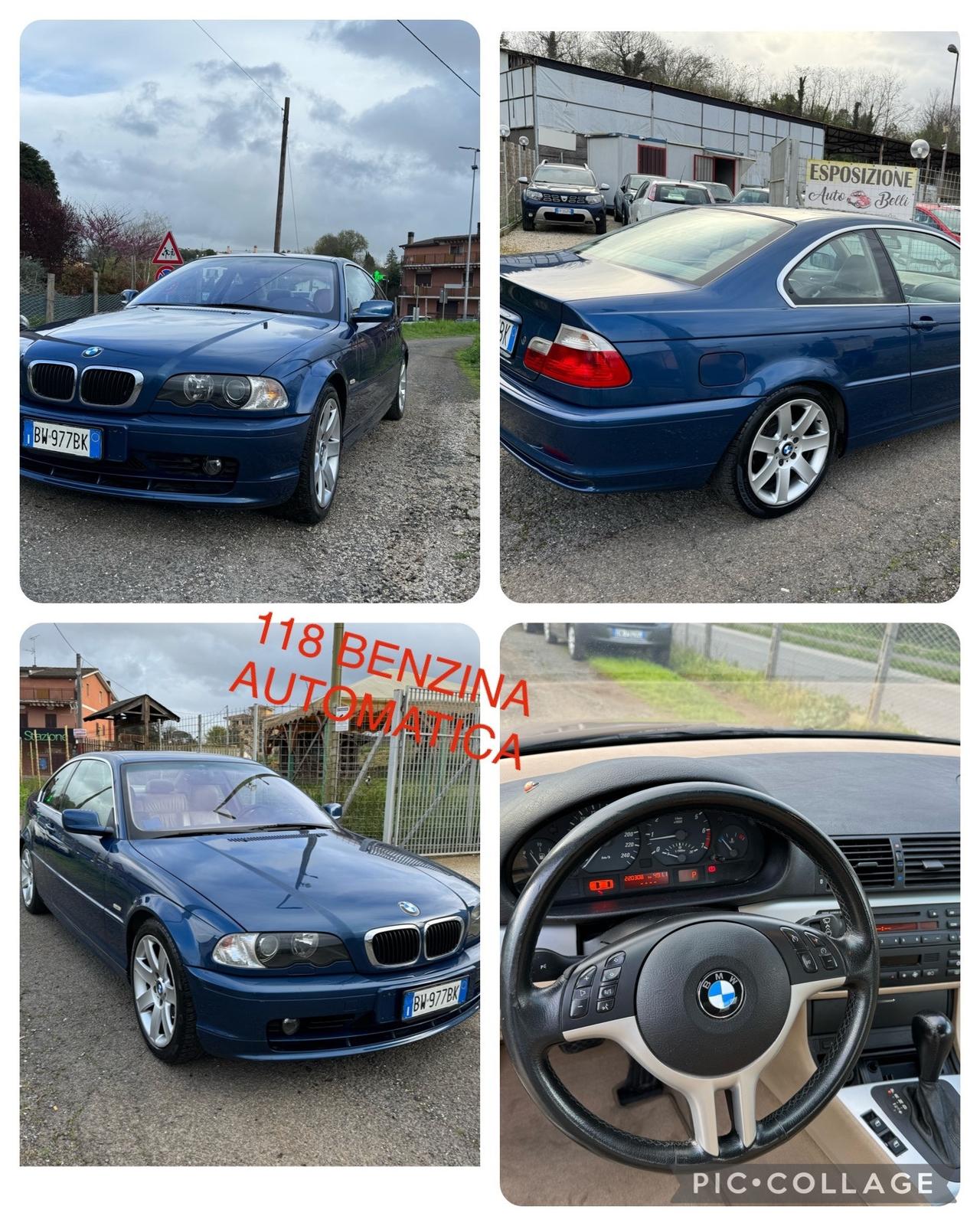 Bmw 318Ci (2.0) cat CUPE 150 cv AUTOMATICA GPL