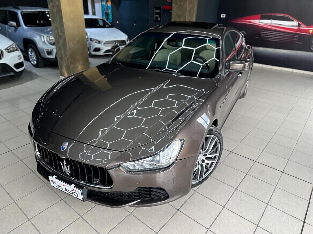 Maserati Ghibli V6 Diesel 275 CV TETTO*PELLE*NAVI