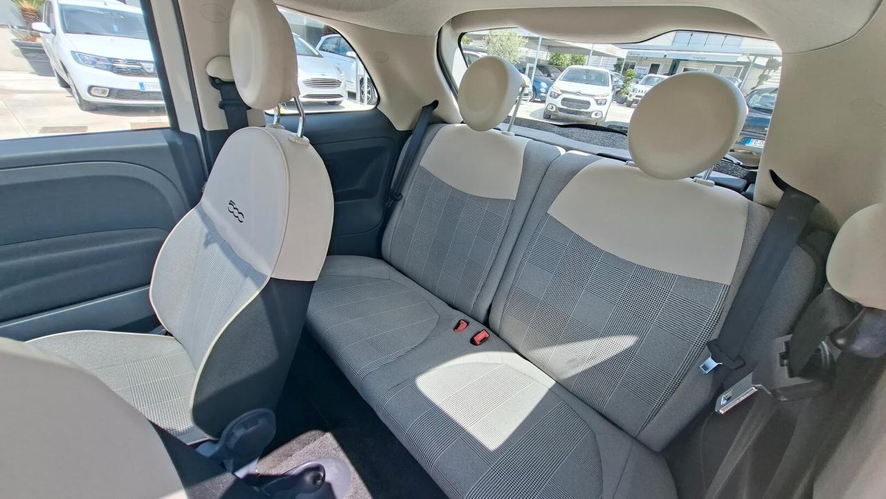Fiat 500 1.2 Lounge 2015 con tetto panoramico