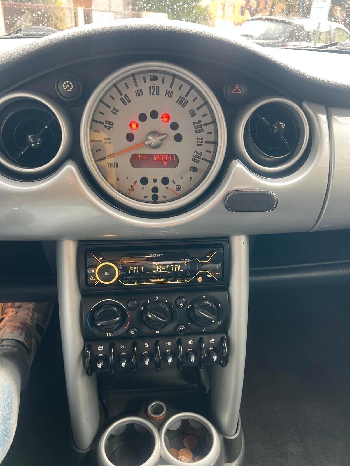 MINI COOPER 1.6 16V 115cv NEOPATENTATI