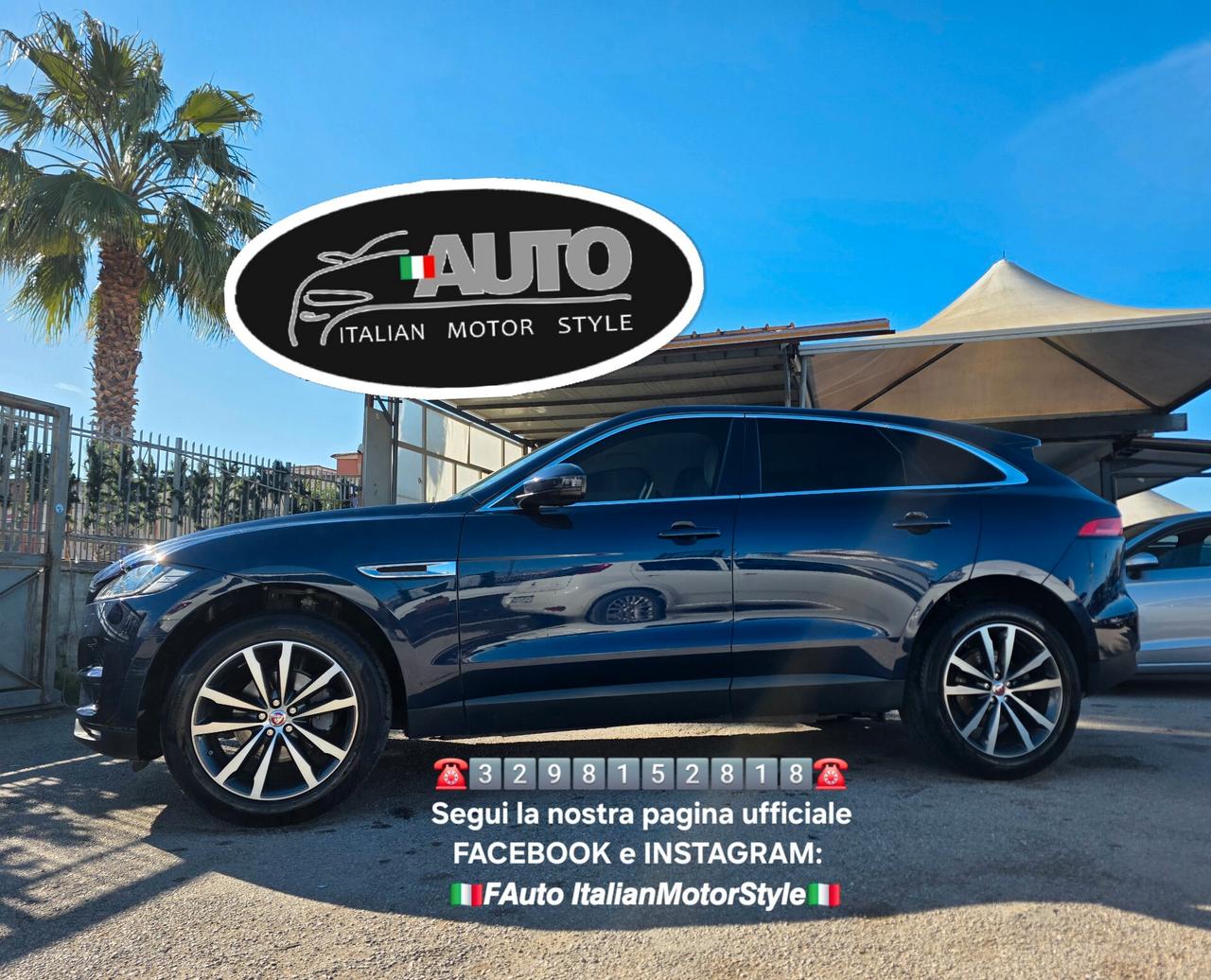 Jaguar F-Pace 2.0 D 180 CV AWD aut. Portfolio