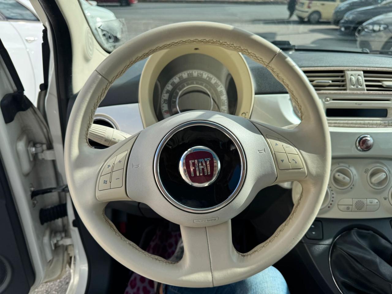 Fiat 500 1.2 benzina 2010 tetto blutooth