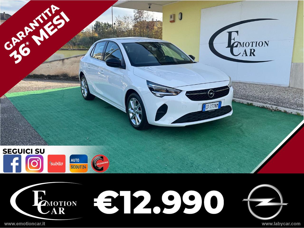 OPEL Corsa 1.2 100 CV Elegance - 2021