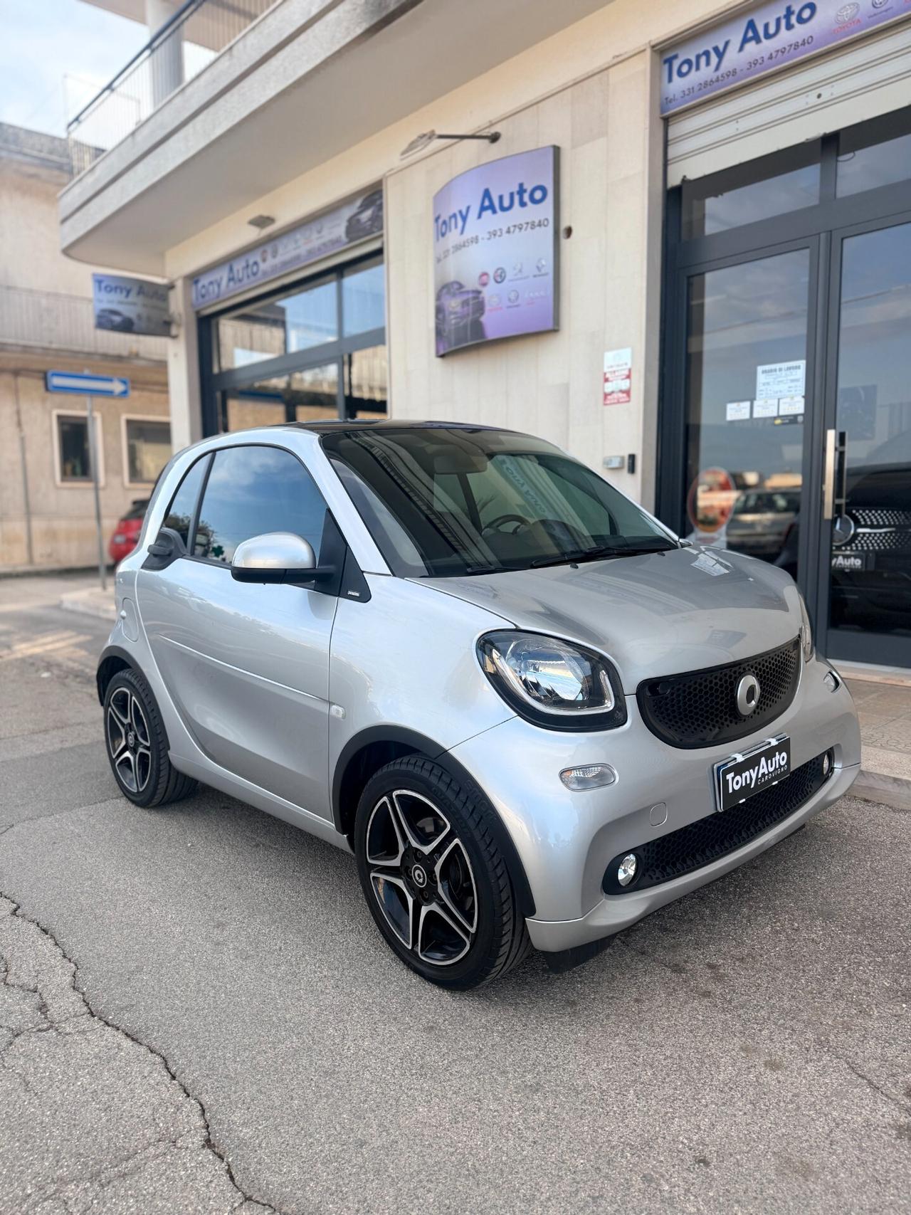 Smart ForTwo 70 c.v. BENZINA 1.0 Passion CON TETTO PANORAMICO,BLOCK SHAFT,FULL LED,BLUETOOTH