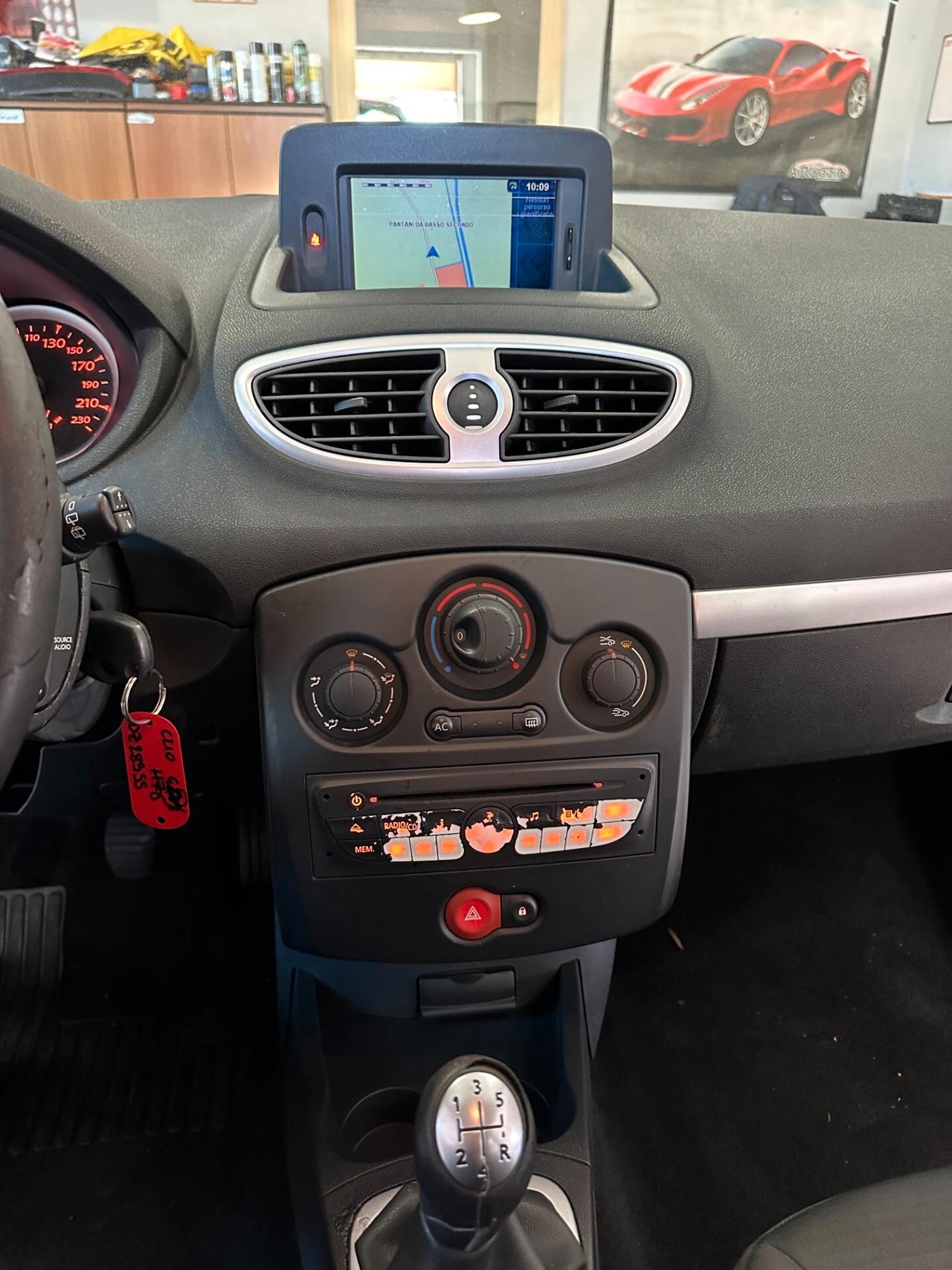 Renault Clio 1.2 16V 5 porte 86 Mila Km. NAVIGATORE