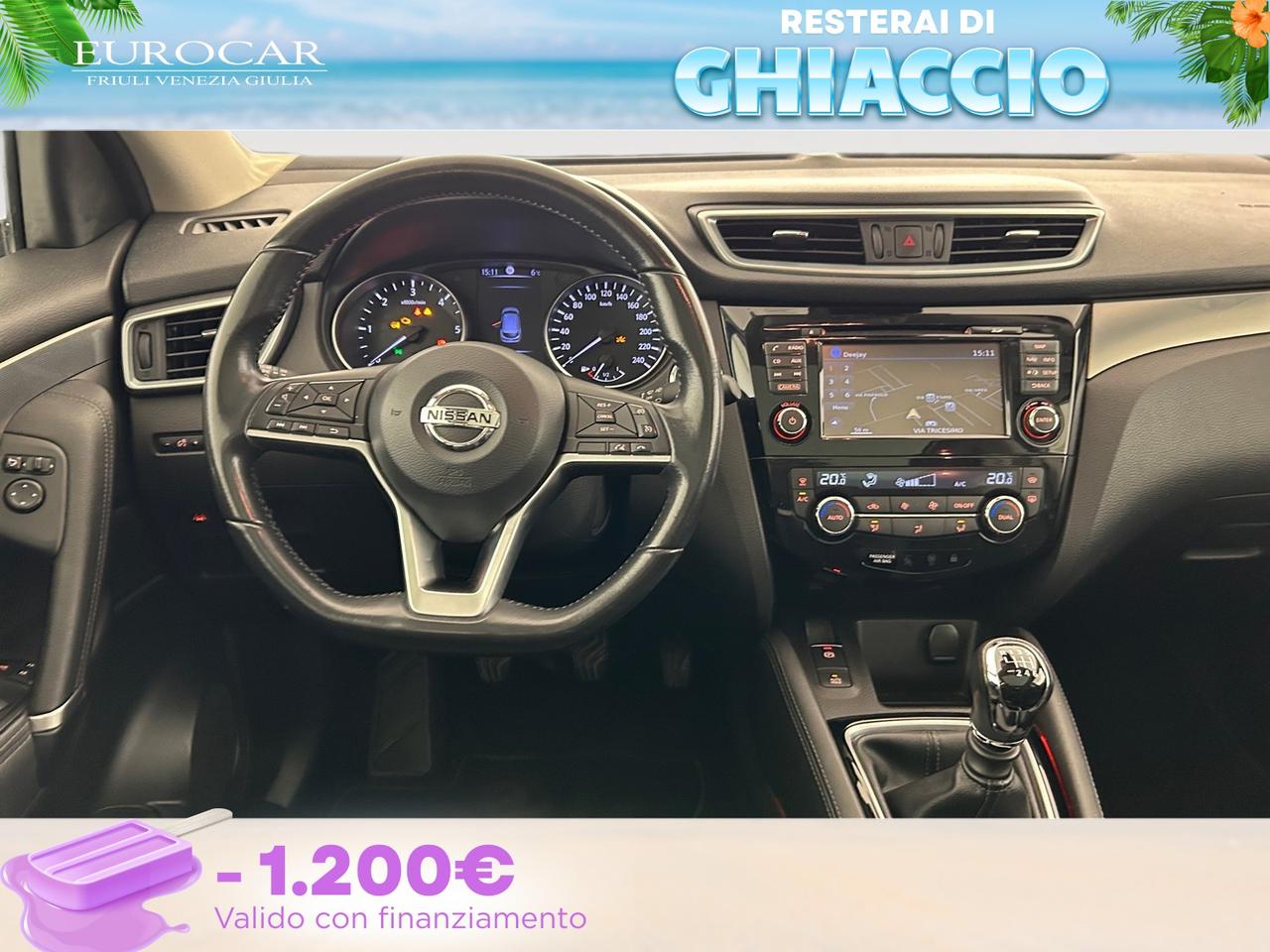 Nissan Qashqai 1.5 dci n-connecta 110cv