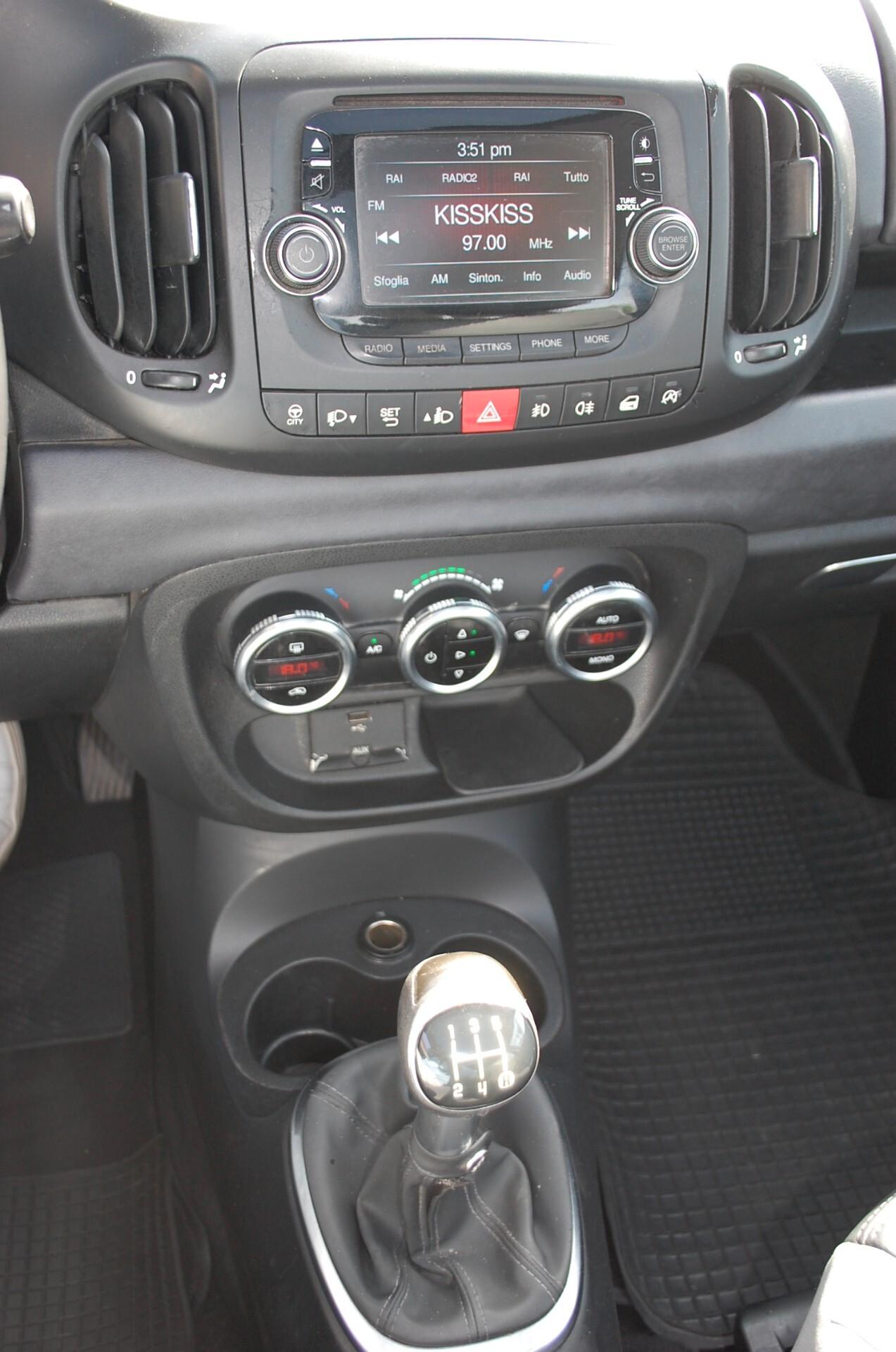 Fiat 500L 1.3 mjt 84CV Panoramic Edition Uff Italy USB Lega
