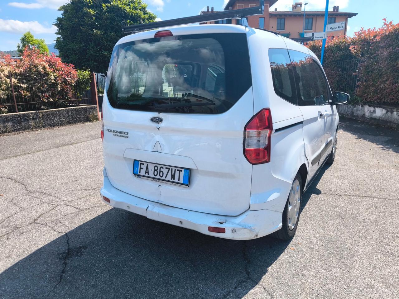 FORD TOURNEO COURIER 1,5 TDCI- EURO 6-OK NEOP.-AUTOCARRO 4 POSTI