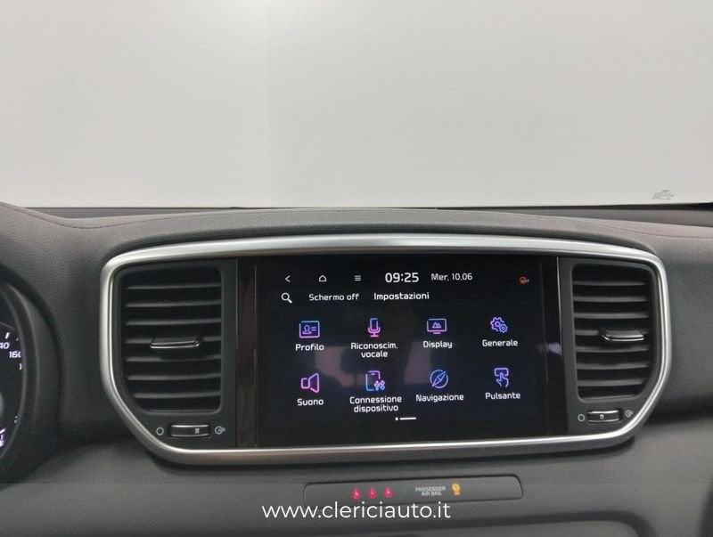 Kia Sportage 1.6 CRDI 136 CV 2WD Mild Hybrid Black Edition