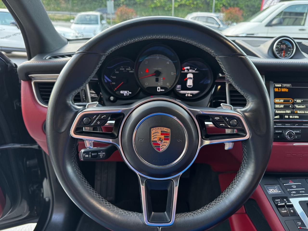 Porsche Macan 3.0 S Diesel NO SUPERBOLLO PELLE ROSSA CARTIER