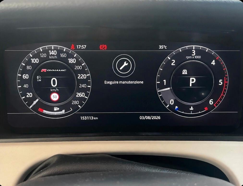 RANGE ROVER VELAR R-DYNAMIC SE 5p 3.0 D V6 300CV SE TETTO NAVI CERCHI 21 VIRTUAL