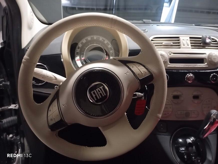 FIAT 500 DEL 2008 BENZINA CAMBIO AUTOMATICO TETTO APRIBILE