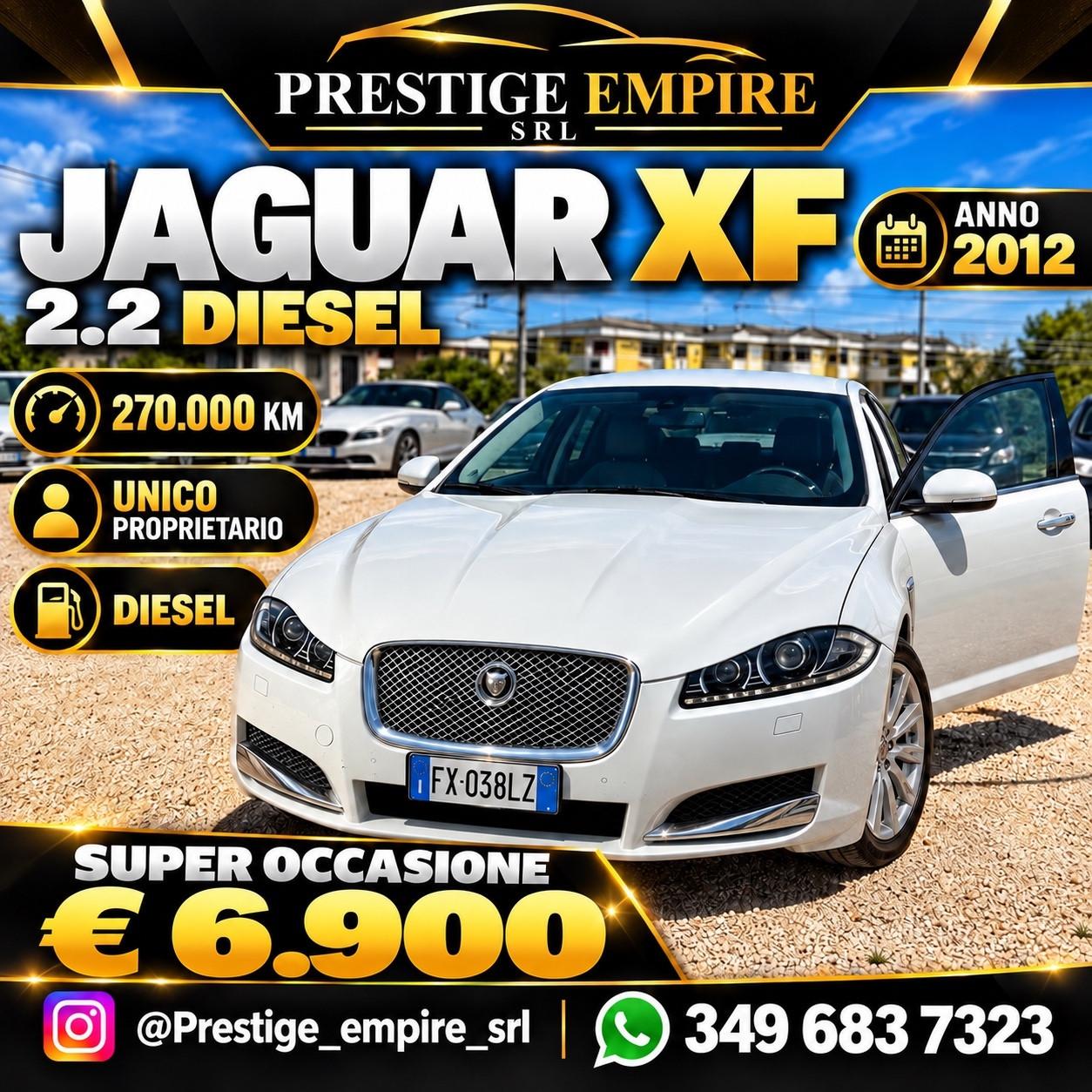 Jaguar XF 2.2 D 190 CV Permute 6.900€