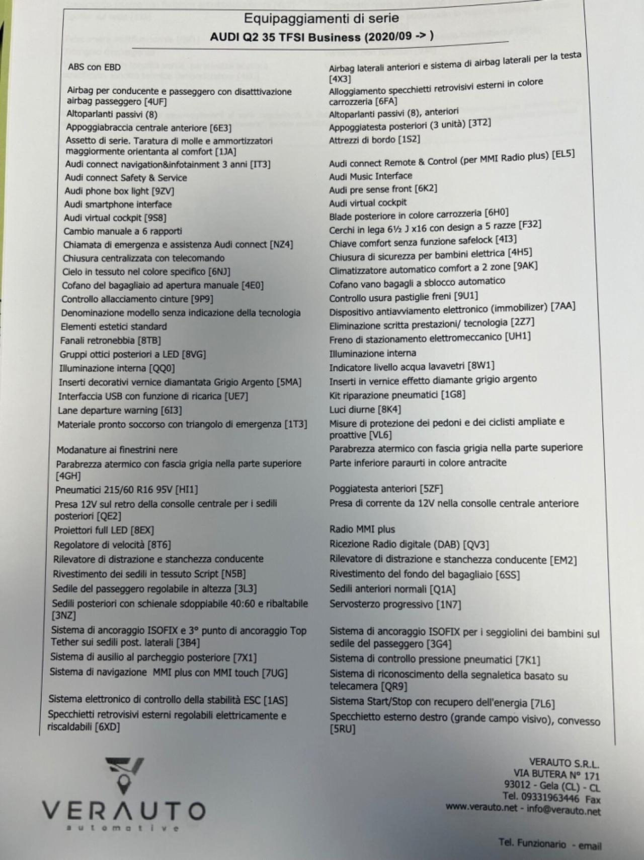 Audi Q2 35 1.5 tfsi s-tronic SUPER OFFERTA T-STOCK