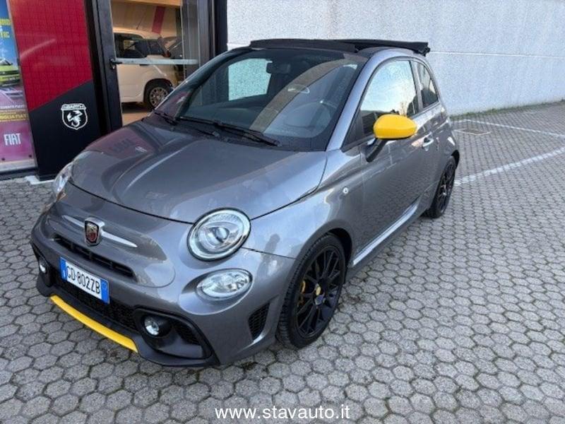 Abarth 595 595 C 1.4 Turbo T-Jet 165 CV Pista - Scarico Record Monza, Pinze freno Gialle e Dischi freno