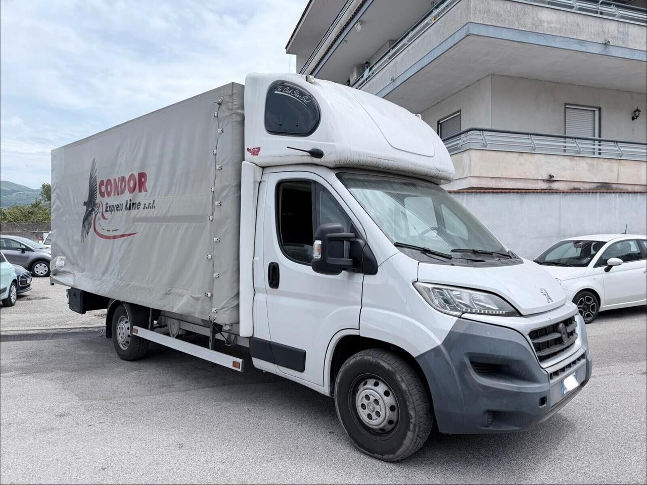 Peugeot BOXER CON CENTINA TELONE E POSTO LETTO