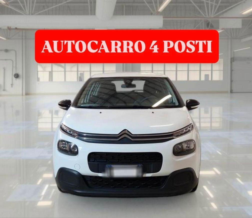 CITROEN C3 1.5Hdi 100cv AUTOCARRO 4 POSTI