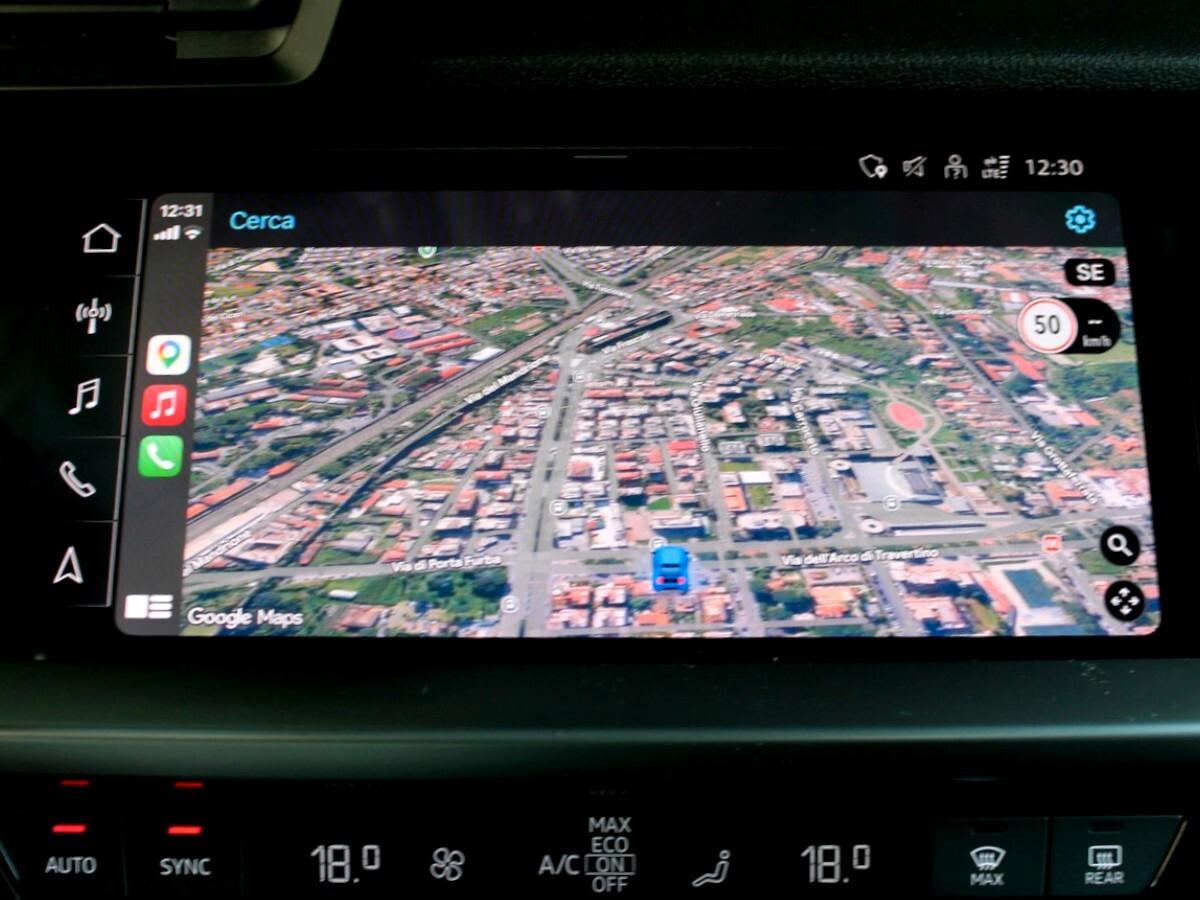 Audi A3 SPB 2.0tdi 150Cv s-tronic Nav Virtual UNIPRO