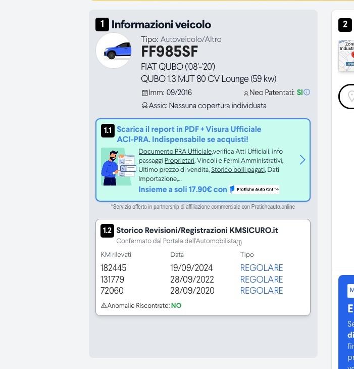 Fiat Qubo 1.3 MJT 80 CV Lounge