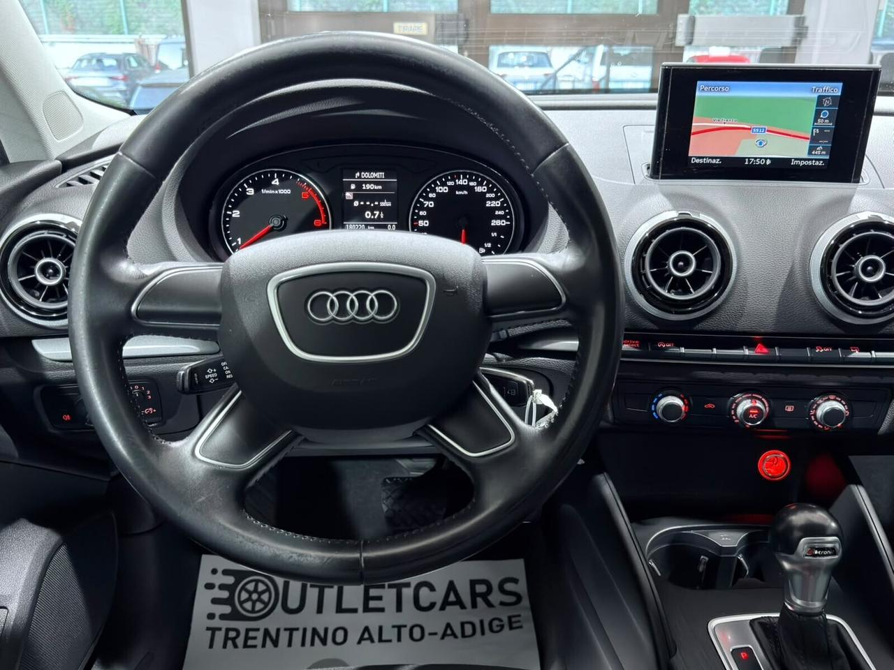 AUDI A3 SPORTBACK 1.6TDI 110CV S-TRONIC