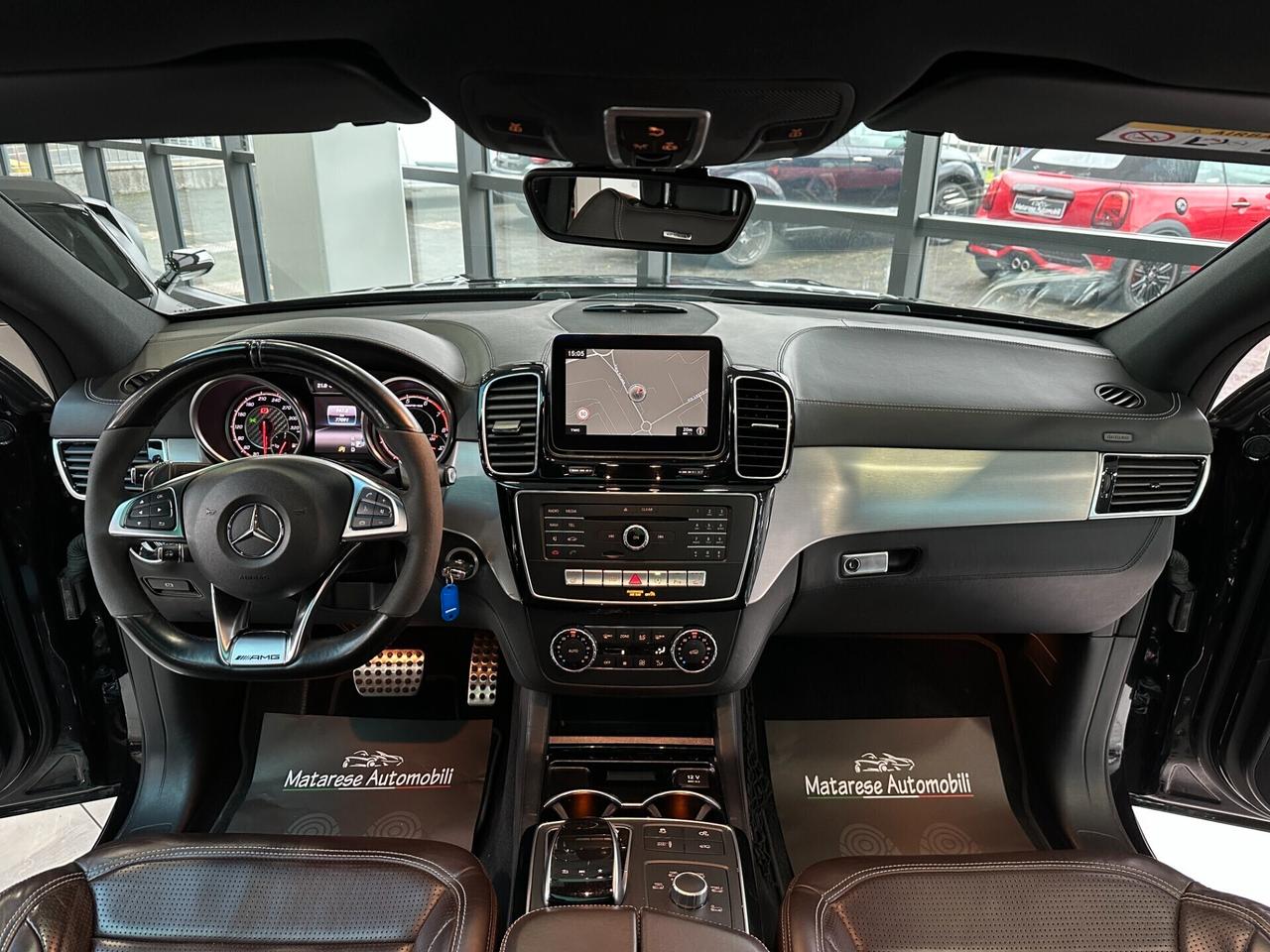 Mercedes GLE 63s Coupè 5.5 585cv V8 Tetto Harman 360 TV Cerchi22 Finanziabile OkPermute GARANZIA