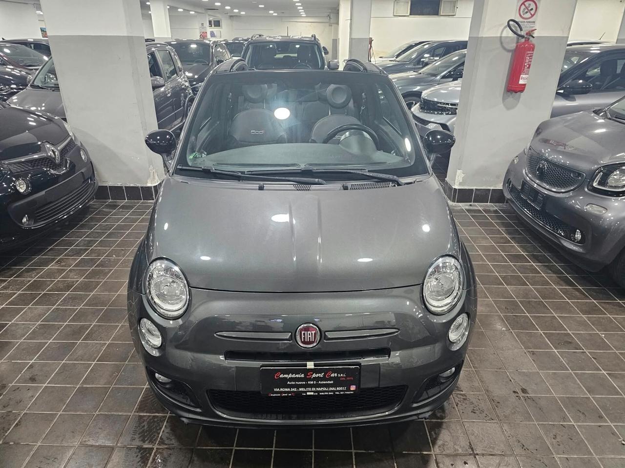 Fiat 500 NUOVA 500C CABRIO S EDITION 1.2 BENZ 69CV - COME NUOVA.