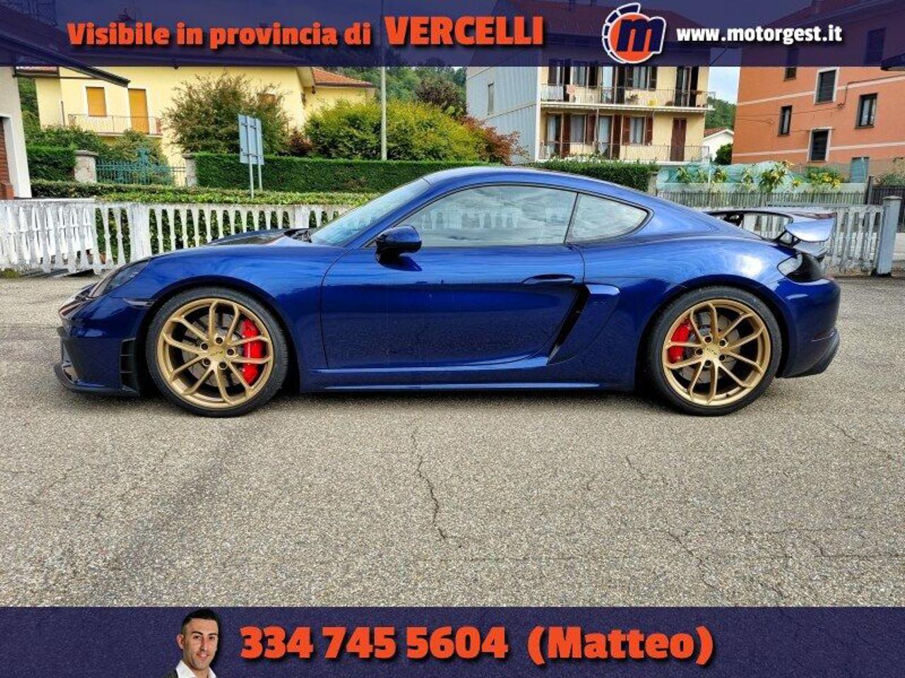 Porsche 718 Cayman GT4 PDK