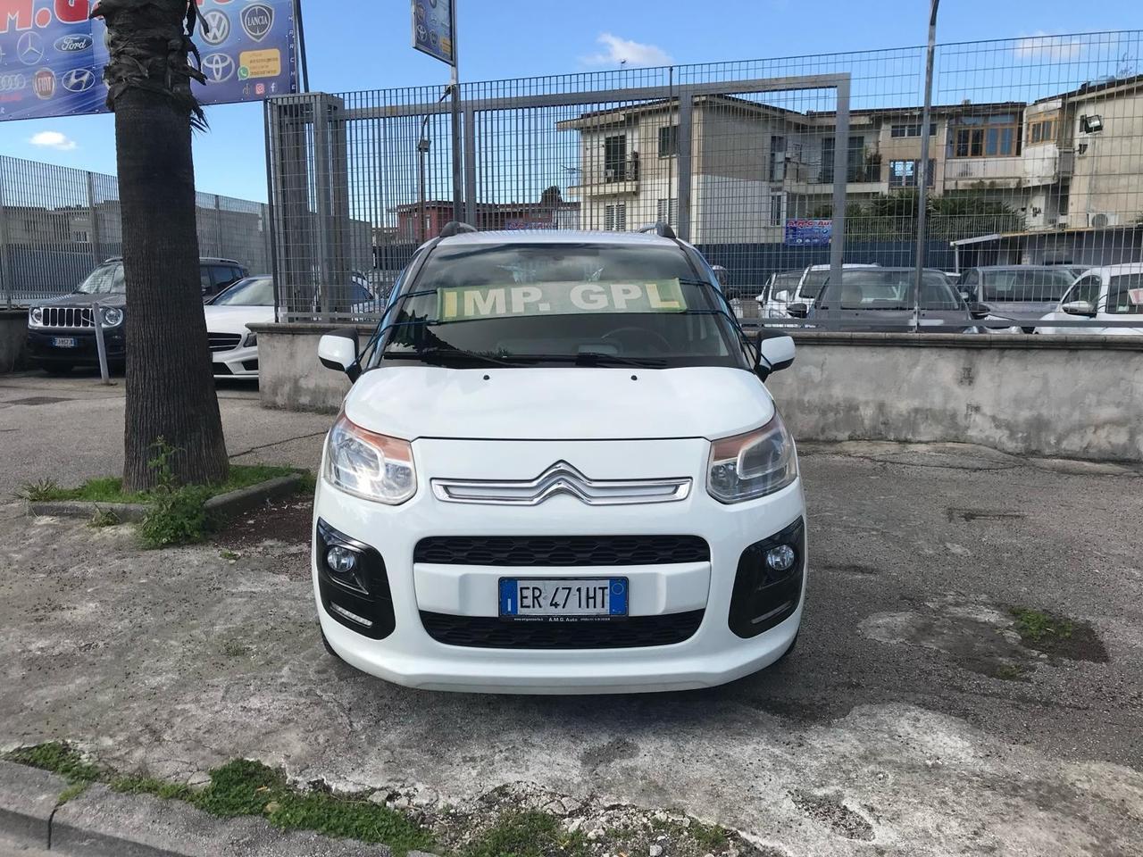 Citroen C3 Picasso 1.4 95 CV 70 KW benz GPL Exclusive