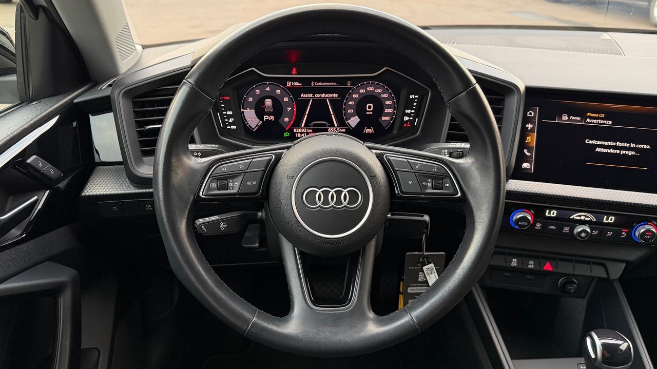 AUDI A1 SPB 25 1.0 ADMIRED ADVANCED TFSI S-TRONIC 95 CV - FULL LED, VIRTUAL COCKPIT, NEOPATENTATI