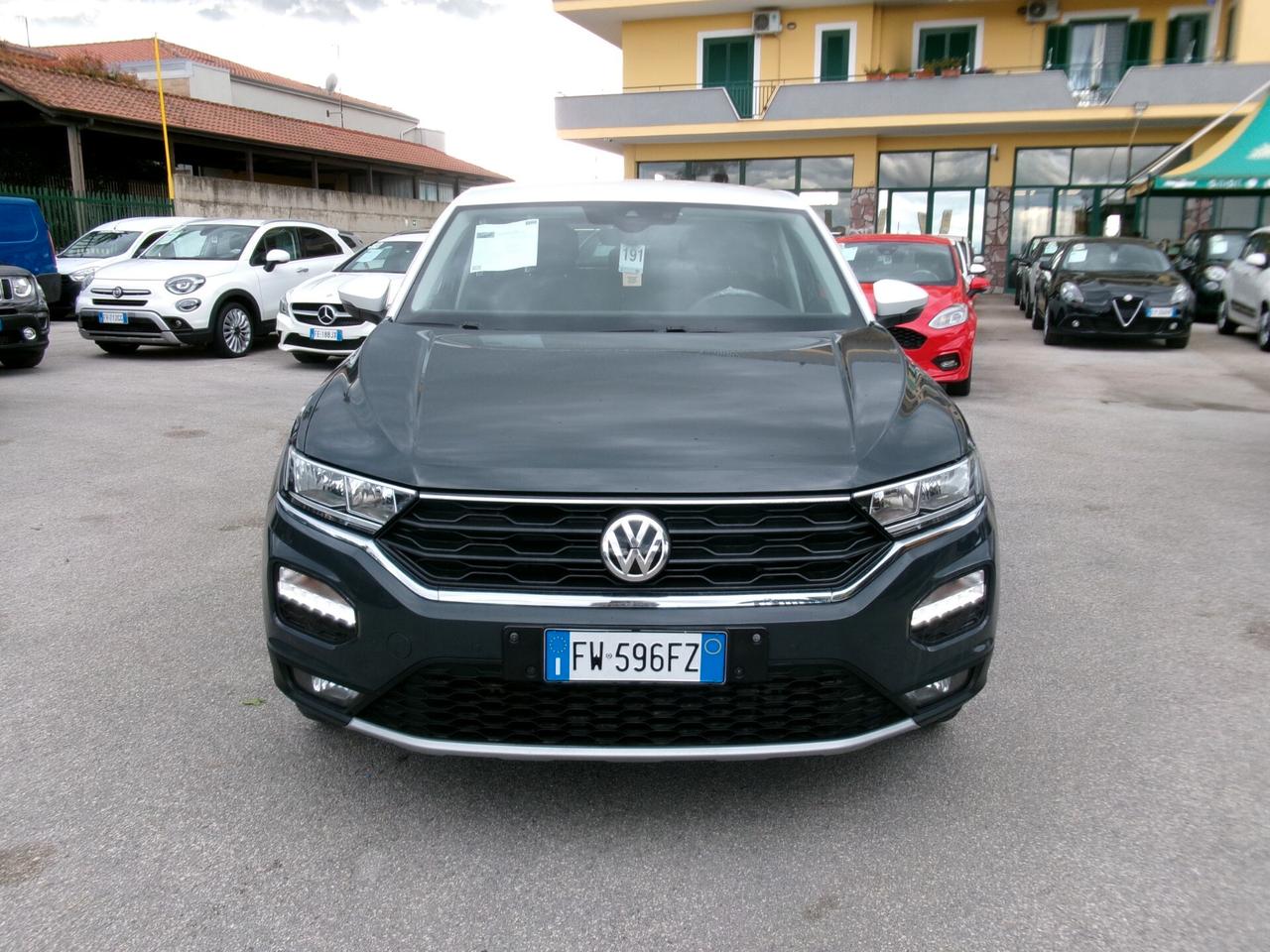 Volkswagen T-Roc 1.6 TDI 115CV E6D ADVANCED MANUALE KM CERTIFICATI