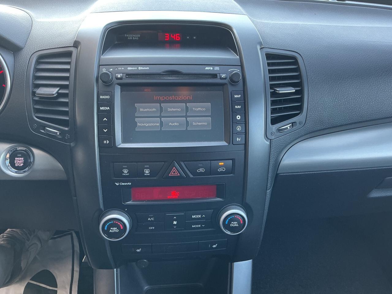 Kia Sorento 2.2 Diesel 4x4 Gancio traino Automatica