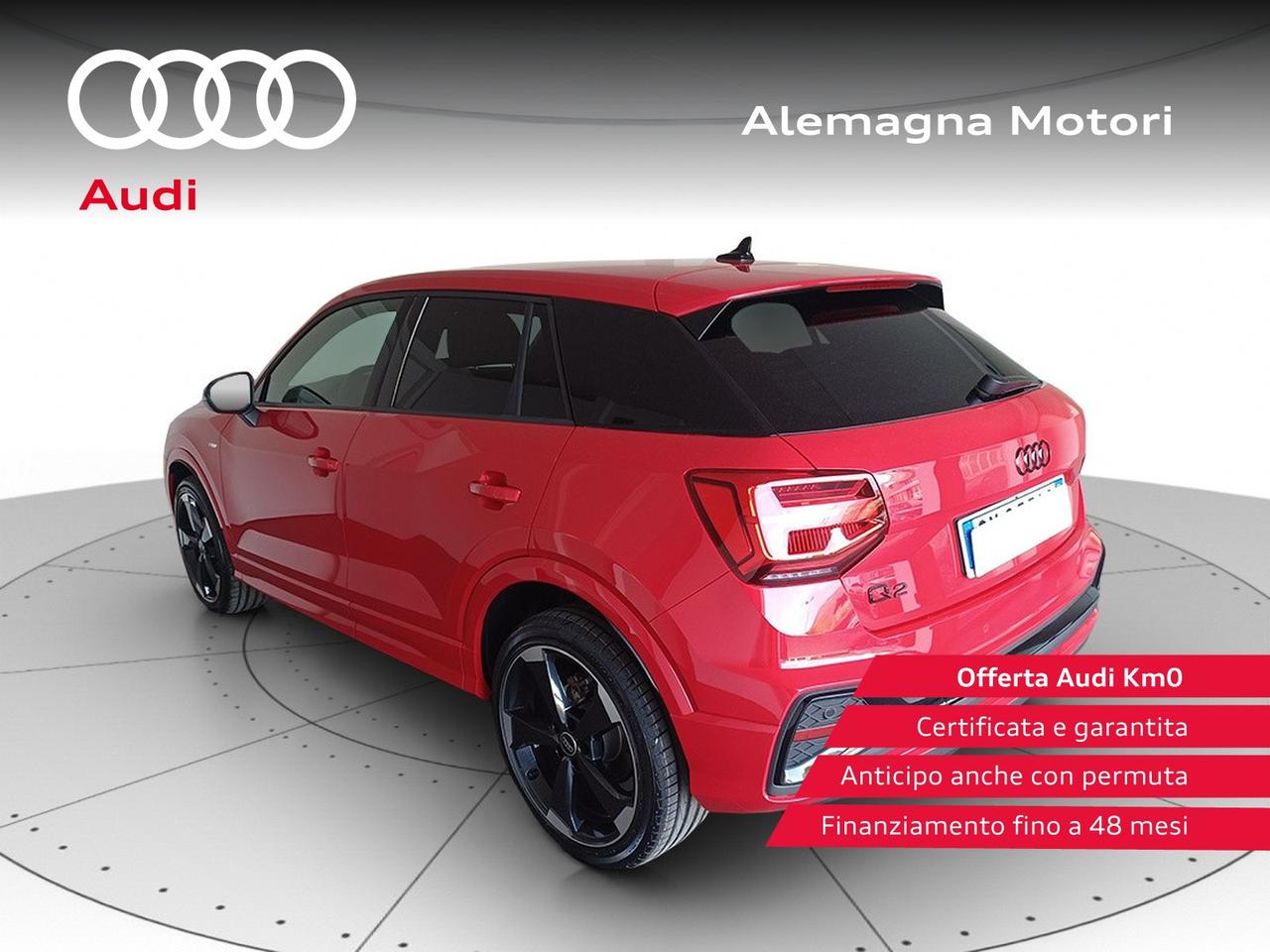 Audi Q2 35 1.5 tfsi identity black s-tronic