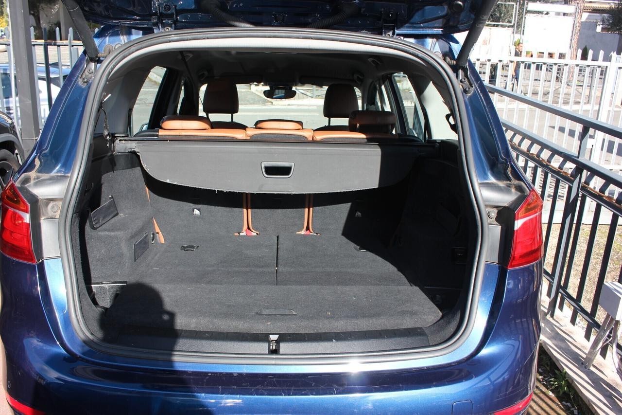 BMW 218d 7posti UNIPRO' *PREZZO VERO*automatica luxury CRONO TAGLIANDI