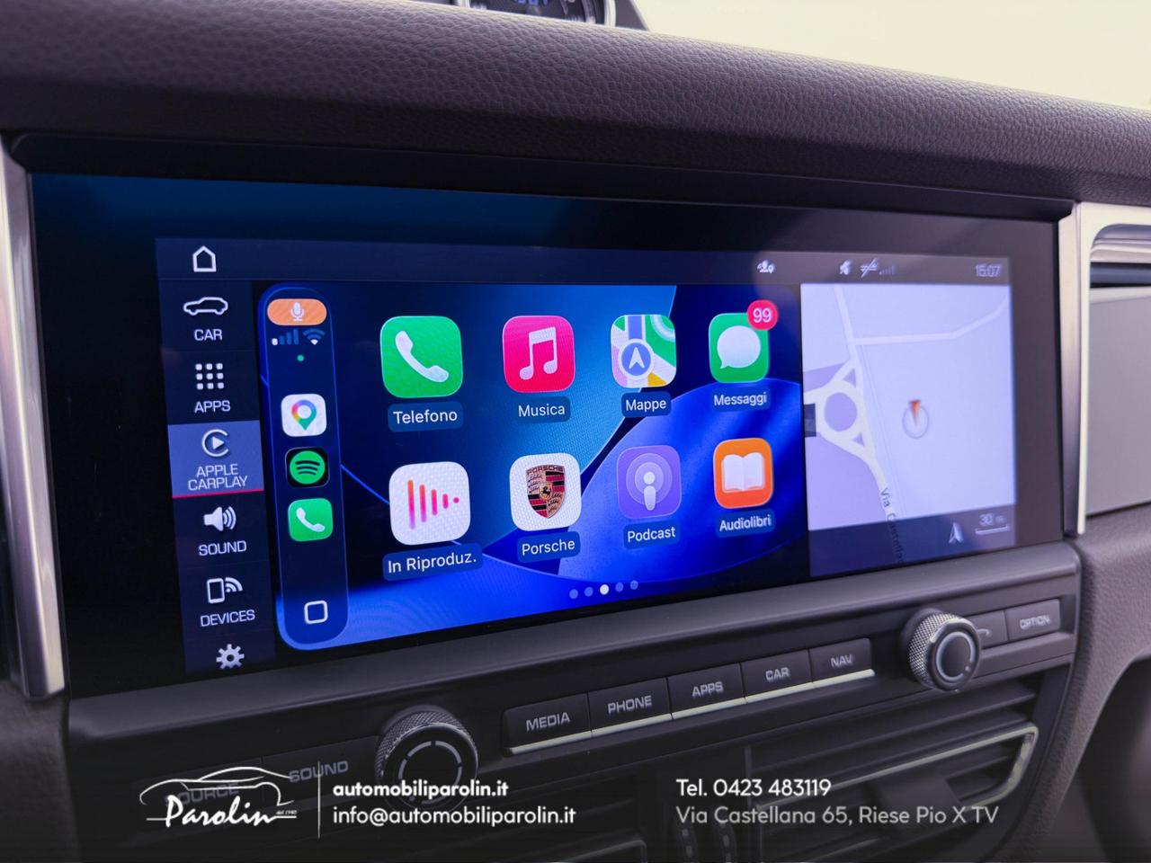 Porsche Macan 3.0 S pdk 1 proprietario-tagliandi ufficiali-full optional